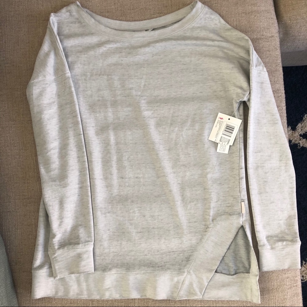 Jockey light gray sweater